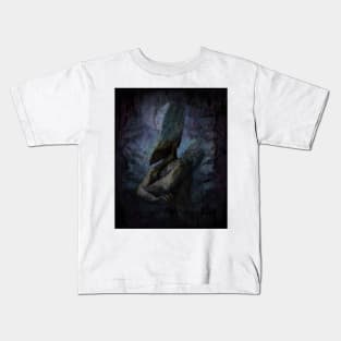 The purple god - King is watching Kids T-Shirt